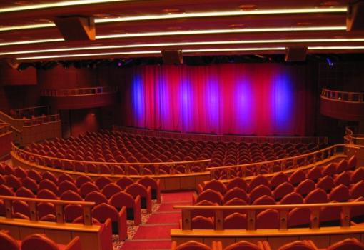 El Gran Teatro del Buque, donde veremos grandes shows